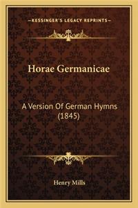 Horae Germanicae