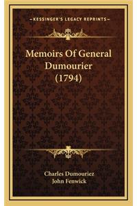 Memoirs of General Dumourier (1794)