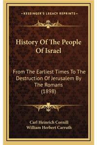 History Of The People Of Israel