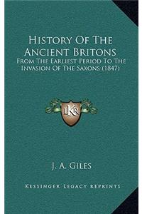 History Of The Ancient Britons