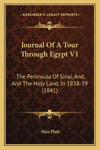 Journal Of A Tour Through Egypt V1