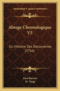 Abrege Chronologique V5