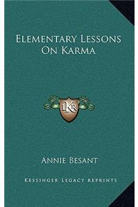 Elementary Lessons on Karma