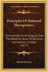 Principles Of Rational Therapeutics