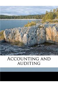 Accounting and Auditing