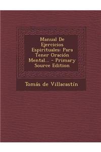 Manual de Ejercicios Espirituales