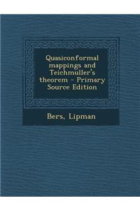 Quasiconformal Mappings and Teichmuller's Theorem