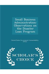 Small Business Administration