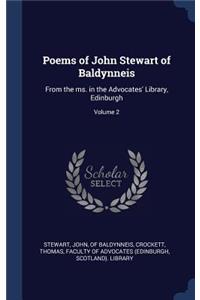 Poems of John Stewart of Baldynneis
