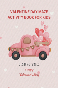 Valentine Day Activity Book for Kids