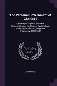 Personal Government of Charles I