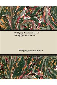Wolfgang Amadeus Mozart - String Quartets Nos.1-5