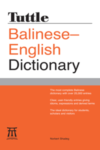 Tuttle Balinese-English Dictionary