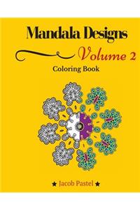 Mandala Designs Coloring Book