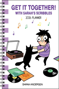 Sarah's Scribbles 12-Month 2026 Monthly/Weekly Planner Calendar