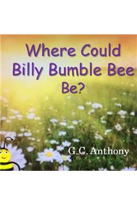 Where Could Billy Bumble Bee Be?