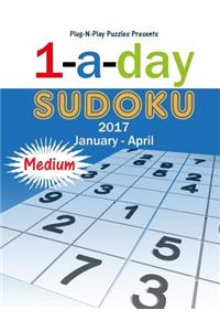 1-a-day Sudoku 2017 January - April Medium