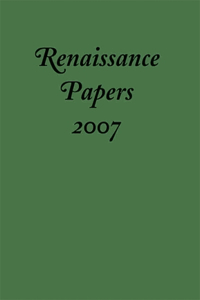 Renaissance Papers 2007