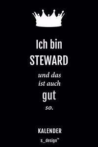 Kalender für Stewards / Steward / Flugbegleiter / Flugbegleiterin