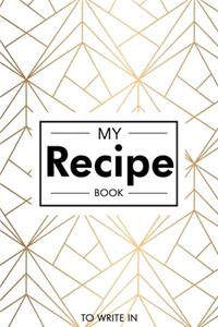 My Recipe Book To Write In