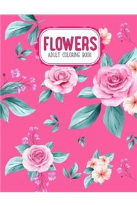 Flowers Coloring Book
