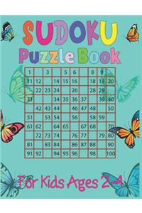 Sudoku Puzzle Book For Kids Ages 2-4