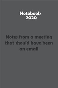 Lined Notebook
