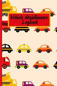 Vehicle Maintenance Logbook: Pink Cars and Trucks Repairs and Maintenance Record Journal Notebook to Track your Personal Vehicle Maintenance of your Car or Motorcycle