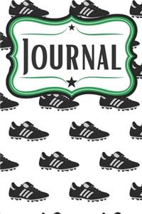 Soccer Cleats Journal for Soccer Players