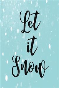 Let It Snow Journal