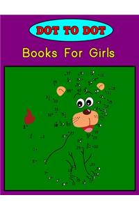 Dot to dot books for girls