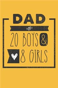 DAD of 20 BOYS & 8 GIRLS