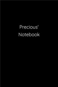 Precious' Notebook