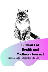 Birman Cat Health and Wellness Journal