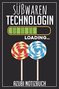 Süßwaren Technologin Loading... Azubi Notizbuch