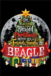I'm having a very blessed christmas with my friends family beagle