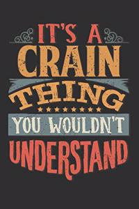It's A Crain Thing You Wouldn't Understand