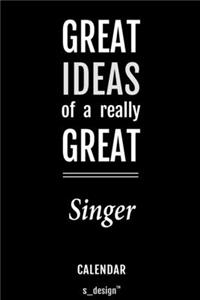 Calendar for Singers / Singer