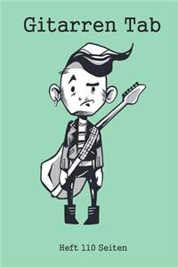 Gitarren Tab Heft 110 Seiten