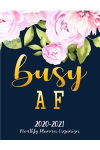 Busy AF Monthly Planner Organizer