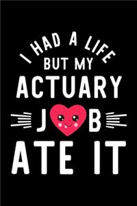 I Had A Life But My Actuary Job Ate It