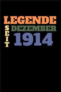 Legende seit Dezember 1914