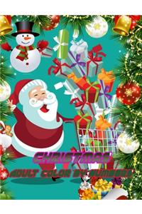Christmas Adult Color By Numbers