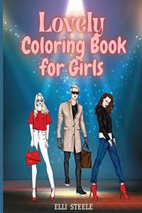 Lovely Coloring Book for Girls