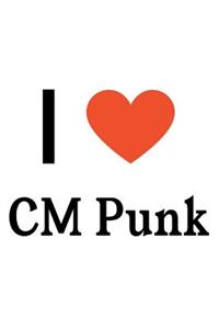 I Love CM Punk: CM Punk Designer Notebook