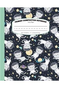 Primary Composition Notebook Story Paper