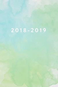 2018-2019, 18 Month Weekly & Monthly Planner - 2018-2019