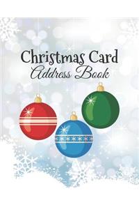 Christmas Card Address Book