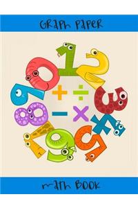 Graph Paper Math Book