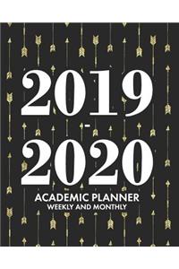 2019-2020 Academic Planner Weekly and Monthly